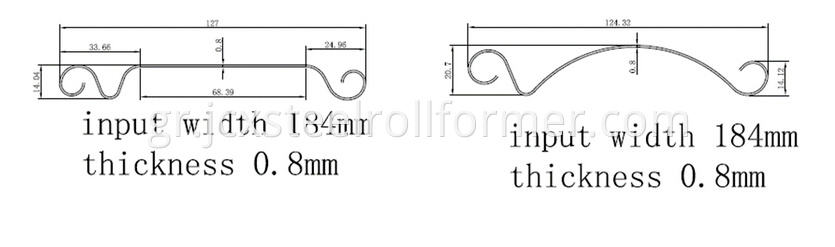 shutter door forming machine